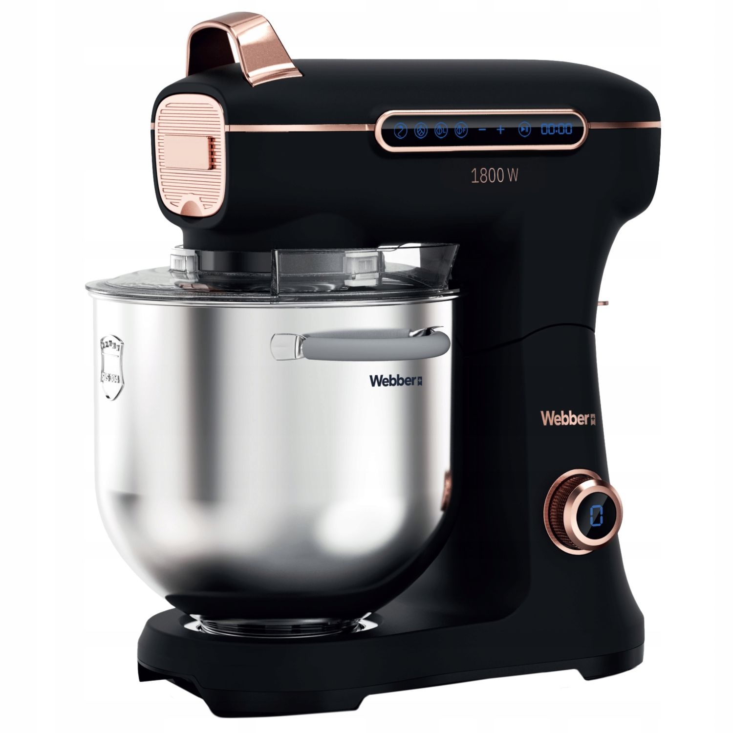 Webber keukenrobot FUTURA XEF 900 - 1800w en twee rvs mengkommen