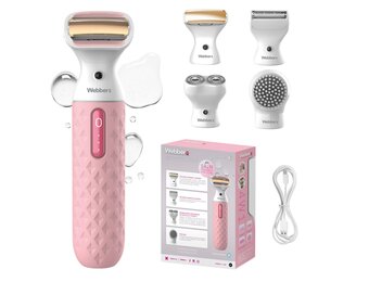 WEBBER LG400 4-in-1 Dames Scheerapparaat - Voor een Zijdezachte Huid