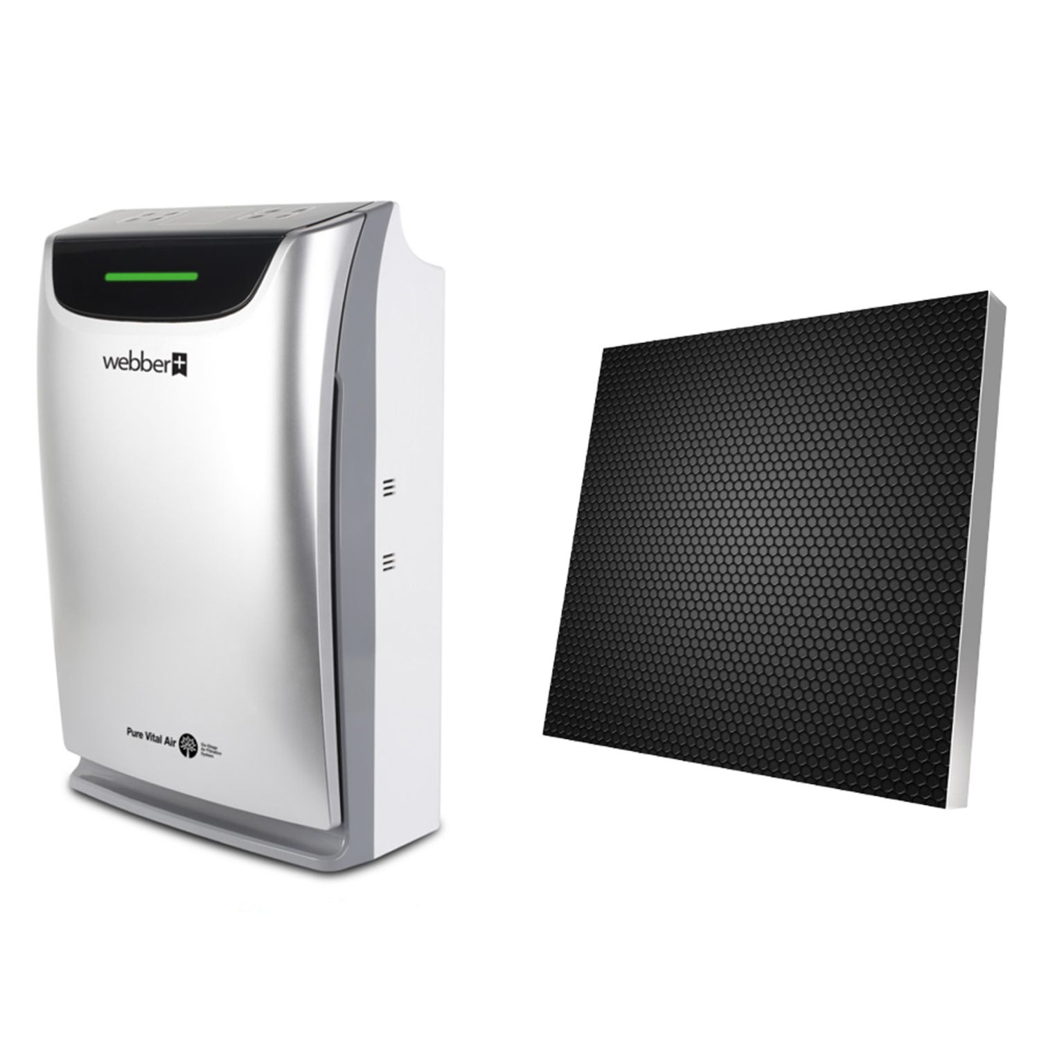 WEBBER Luchtreiniger en Luchtbevochtiger AP9405 - 6-traps HEPA 13 Filter