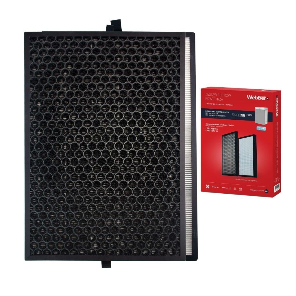 Webber SKYLINE AP9750 Filterset - 2-in-1 HEPA 13 & Koolstoffilter