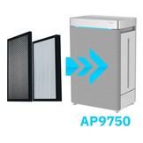 Webber SKYLINE AP9750 Filterset - 2-in-1 HEPA 13 & Koolstoffilter