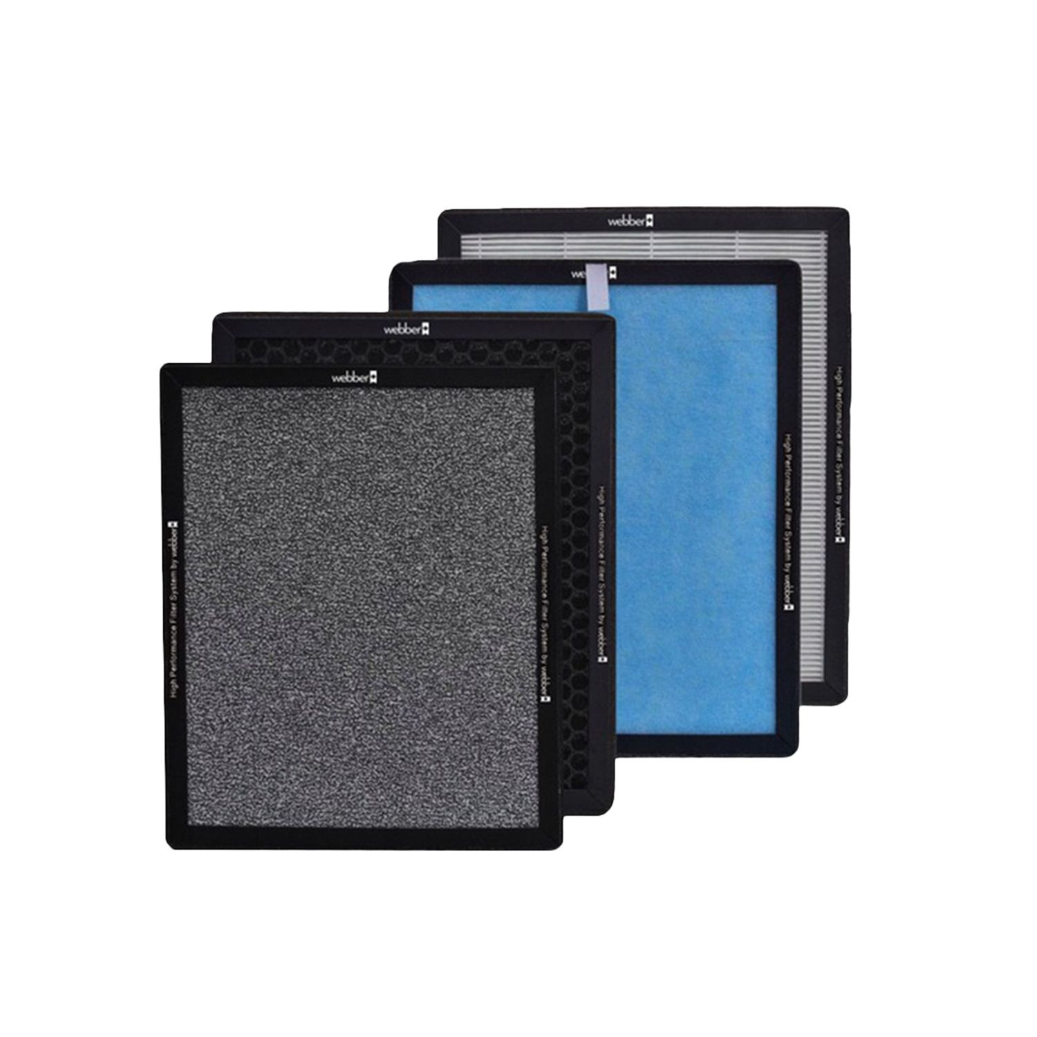 WEBBER Filterset voor AP8500 - HEPA13 tegen Pollen en Fijnstof