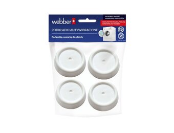 Webber Antivibratiepads - Voor een stille en stabiele wasmachine