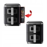 Webber AF901 Airfryer - 11L Dubbele Mand met Sync-functie