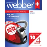 Webber Stofzuigerzakken Philips Sydney P6999 - 10 stuks Microfilter