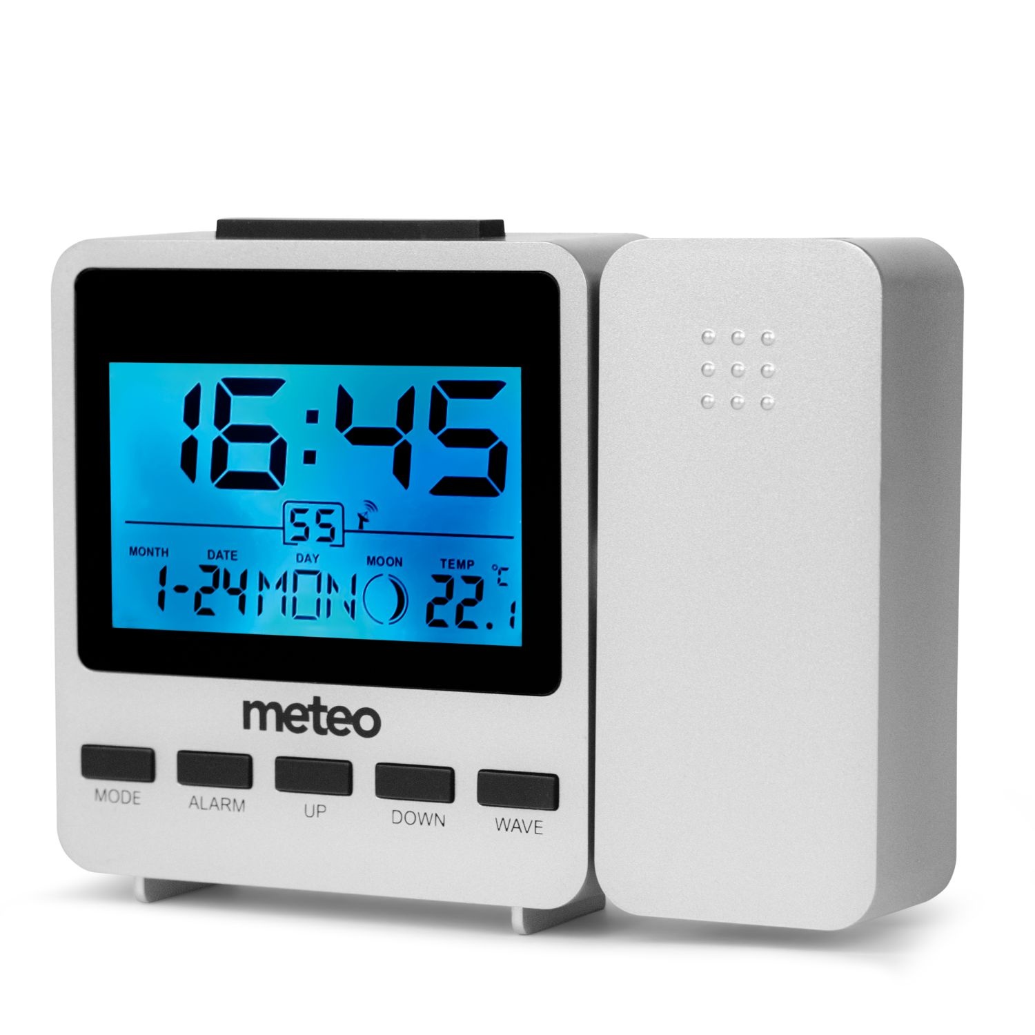 METEO ZP9 Projectorklok - DCF Atoomklok en 180 graden Projectie