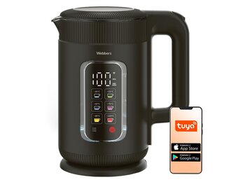 Webber Waterkoker WK115 PRISME - Smart Wi-Fi met Temperatuurregeling