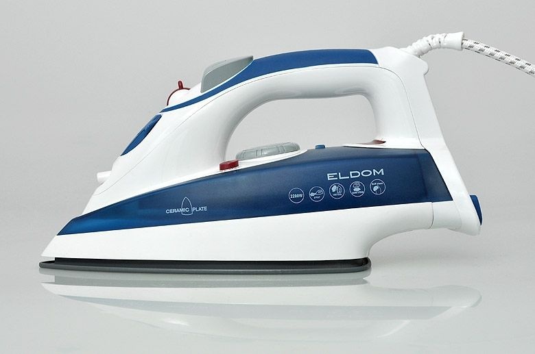 ELDOM Stoomstrijkijzer DA28C - Keramische zoolplaat & 2200W