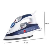 ELDOM Stoomstrijkijzer DA28C - Keramische zoolplaat & 2200W