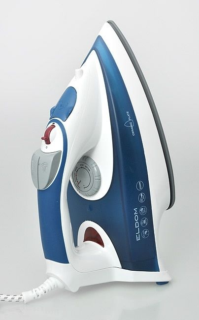 ELDOM Stoomstrijkijzer DA28C - Keramische zoolplaat & 2200W