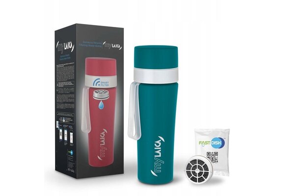 LAICA MyLAICA RVS Filterfles - Directe filtratie met FAST DISK