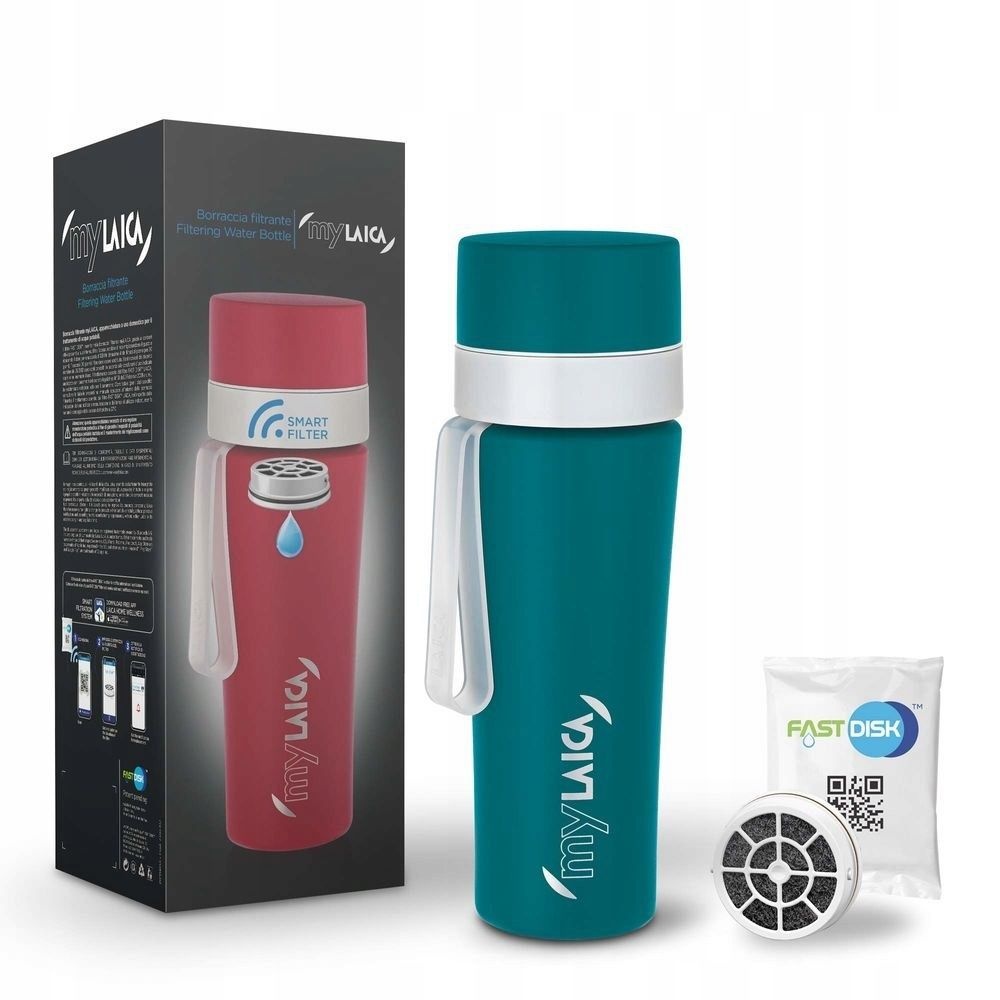 LAICA MyLAICA RVS Filterfles - Directe filtratie met FAST DISK
