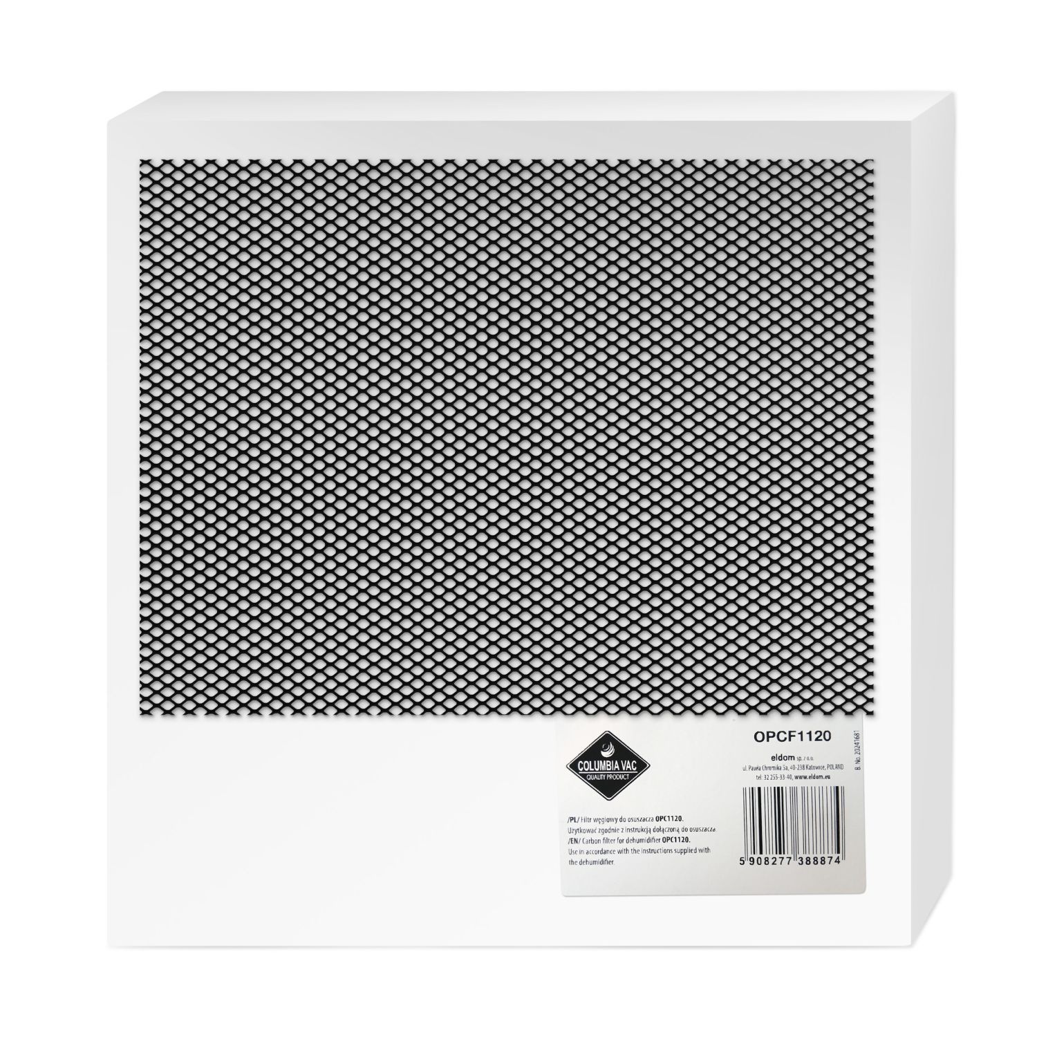 Columbia Vac Koolstoffilter OPCF1120 - Voor een frisse en geurvrije lucht