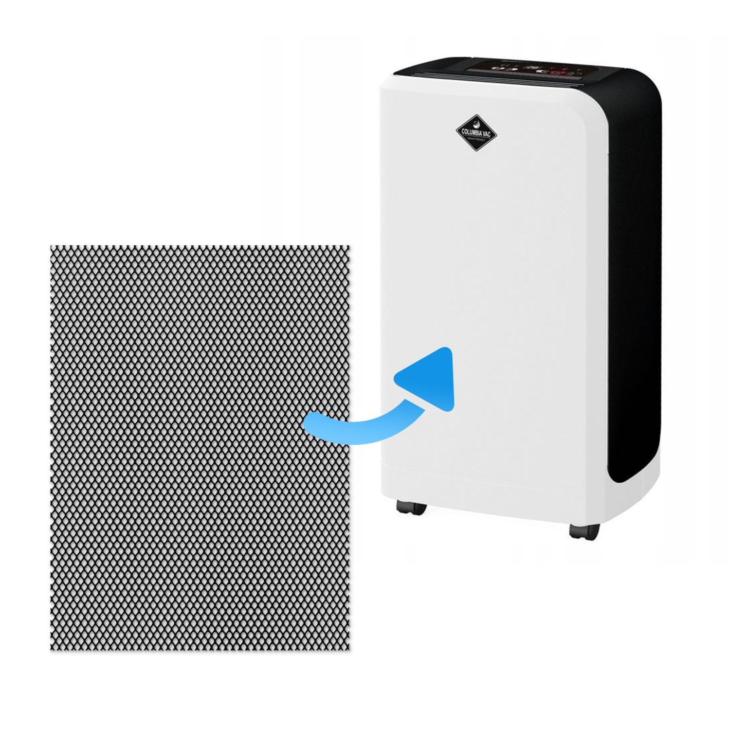 Columbia Vac Koolstoffilter OPCF1120 - Voor een frisse en geurvrije lucht