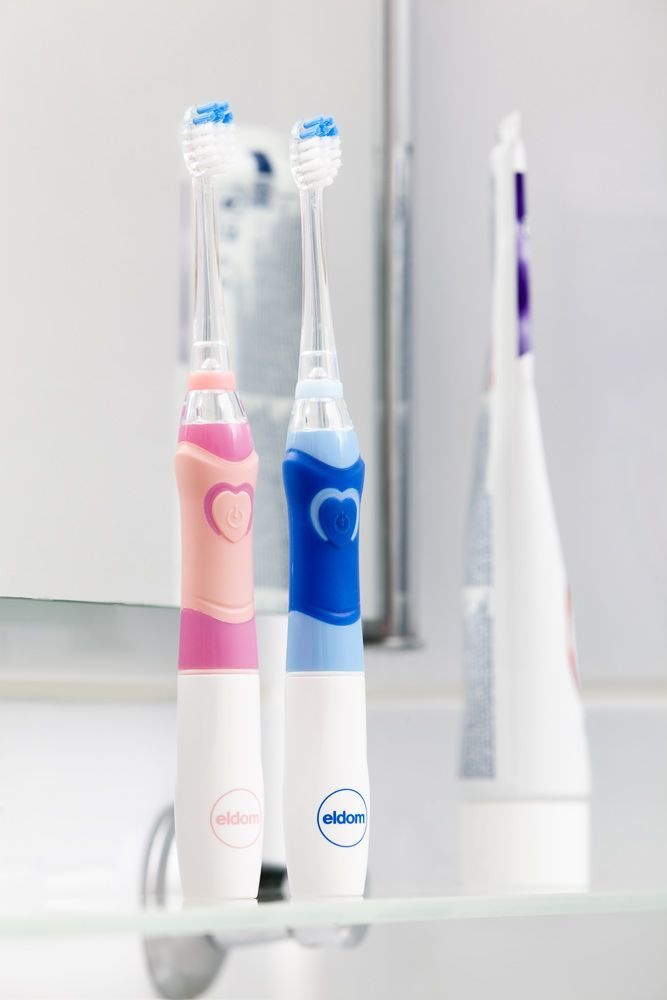 ELDOM SD50N Sonische Tandenborstel - Veilig poetsen voor kids 3-6 jaar