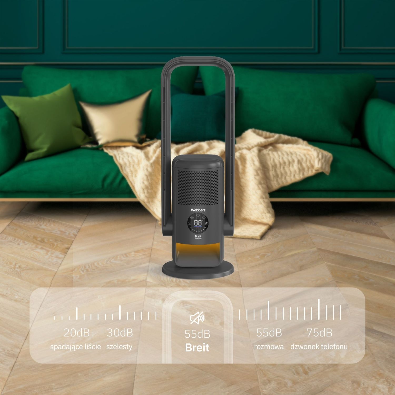 WEBBER APG7800 3-in-1 Luchtreiniger - Schone lucht en optimaal klimaat