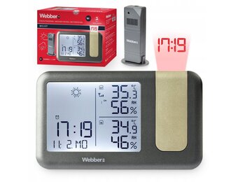Webber WS207 Weerstation - Projecteert de tijd op muur of plafond