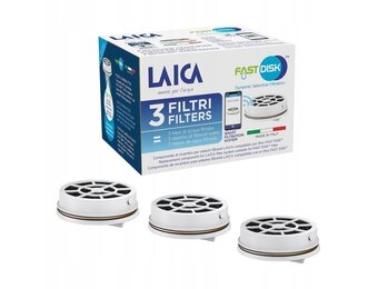 LAICA FAST DISK FD03A Filterpatronen - Directe waterfiltratie 3 stuks