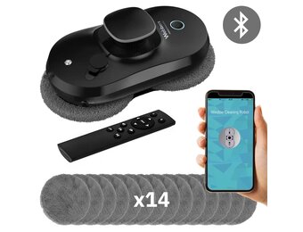 WEBBER WM 170 Robotraamreiniger - Streeploos Schoon met App-bediening