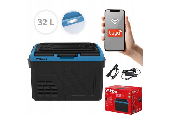 Webber LK-032 WOLF Compressor Koelbox - 32L met App-bediening