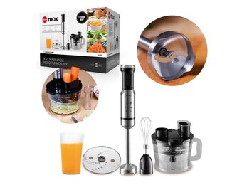 ELDOM mox Staafmixer BL220 - Krachtige 1200W Set met Hakmolen en Garde