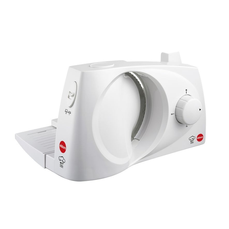 ELDOM elektrische snijmachine KR100 - compact en instelbaar tot 15 mm