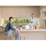 ELDOM elektrische snijmachine KR100 - compact en instelbaar tot 15 mm