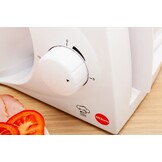 ELDOM elektrische snijmachine KR100 - compact en instelbaar tot 15 mm