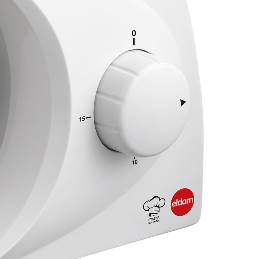 ELDOM elektrische snijmachine KR100 - compact en instelbaar tot 15 mm