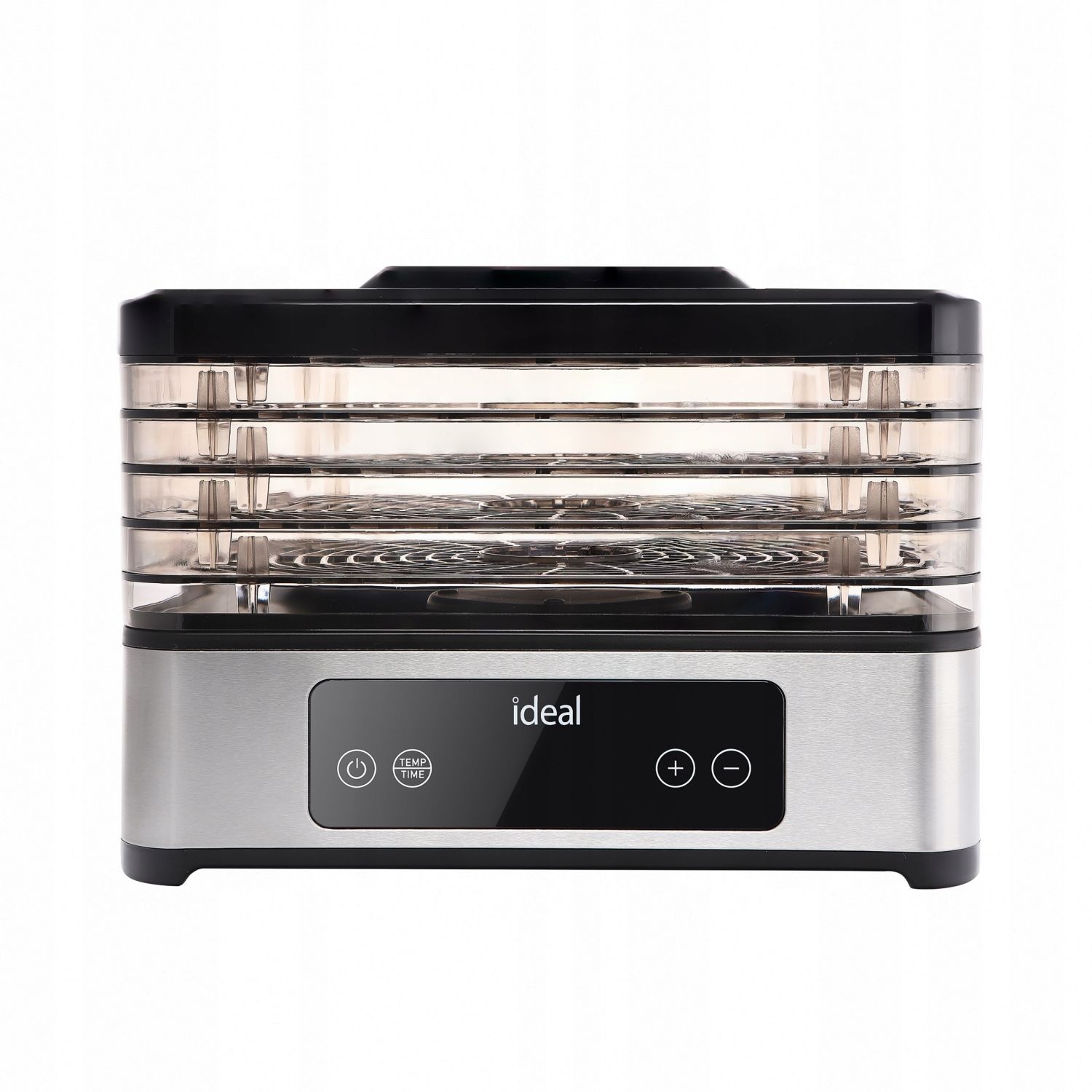 IDEAL INOX Voedseldroger - 5 Lagen en Instelbare Temperatuur