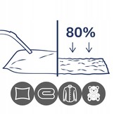 WEBBER XXL Vacuümzakken 70x130cm - 30% Dikker voor Beddengoed - 4 Stuks