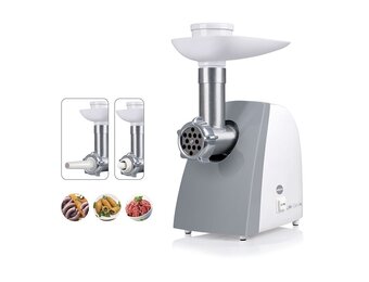 ELDOM Vleesmolen M200 - Maalt 1,5 kg per minuut met 3 schijven