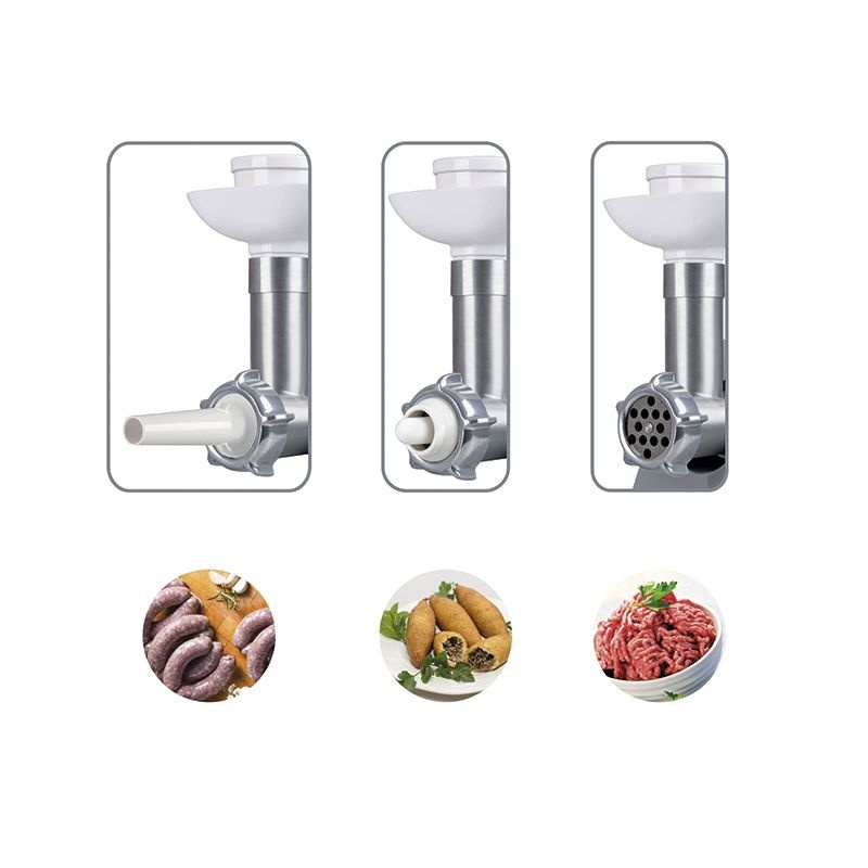 ELDOM Vleesmolen M200 - Maalt 1,5 kg per minuut met 3 schijven