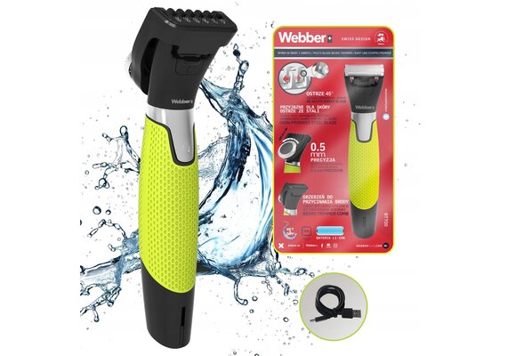 Webber MULTIBLADE BT700 Baardtrimmer - Ultieme precisie vanaf 0,5 mm