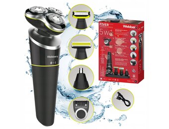 Webber FIVER SXG500 5-in-1 Scheerapparaat - Complete Verzorging