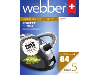 Webber Stofzuigerzakken Perfect M005 - Meerlaags Papier voor Zuigkracht