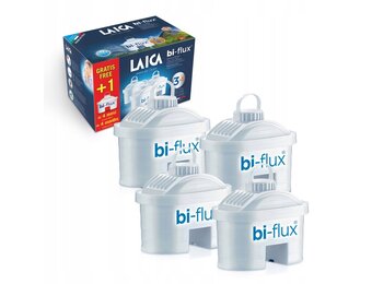 LAICA BI-FLUX Universal Filterpatroon - 4 Stuks - Past in Brita Maxtra