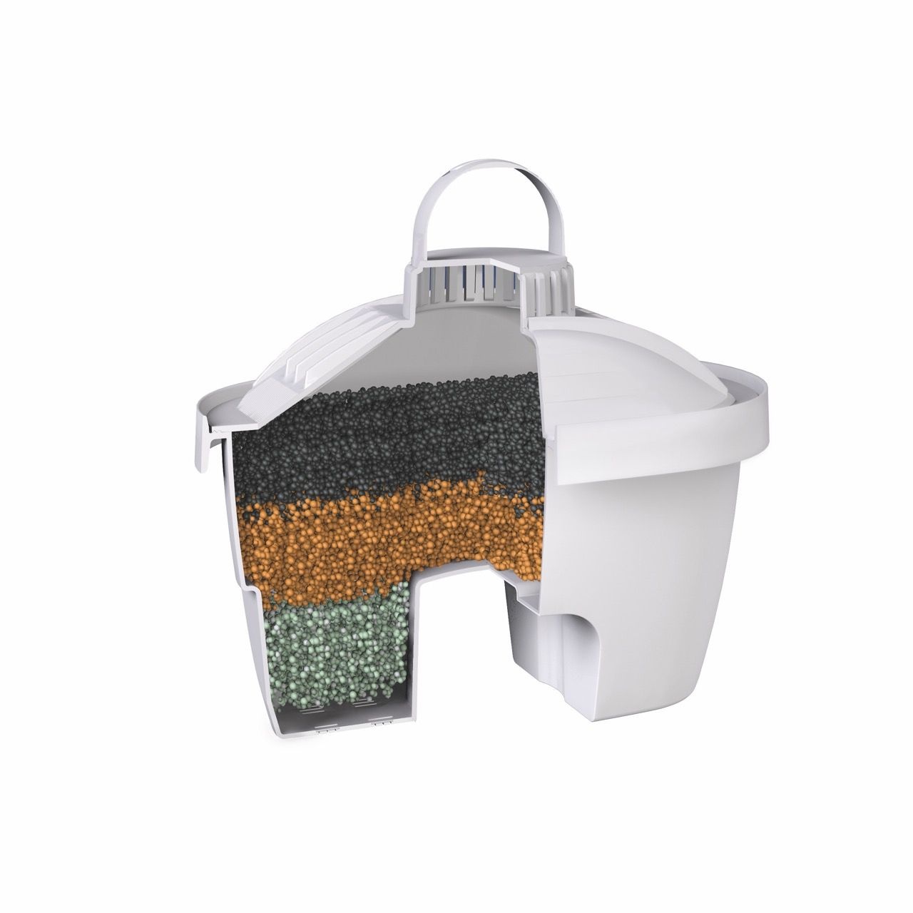 LAICA BI-FLUX Universal Filterpatroon - 4 stuks voor kalkvrij water