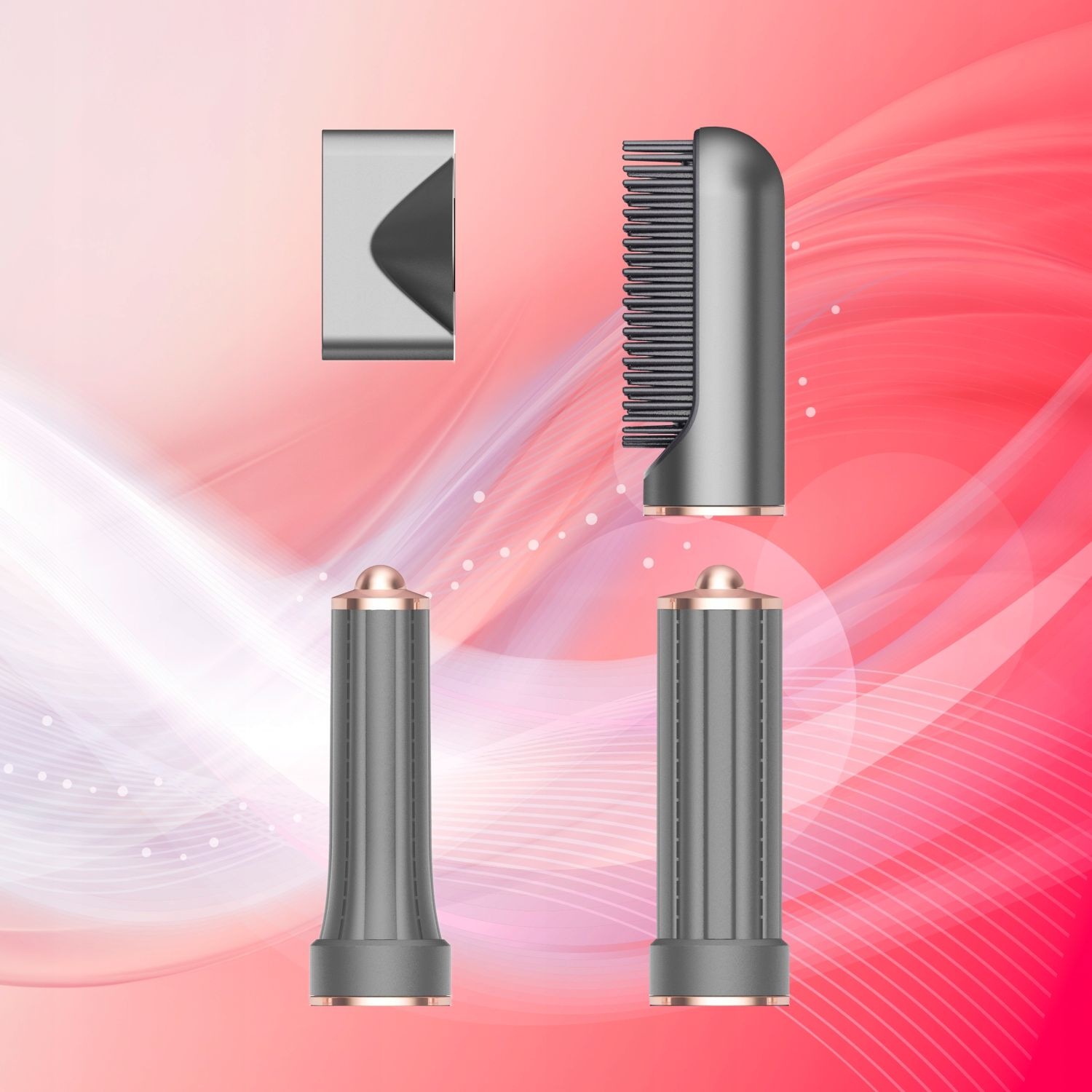 WEBBER HD4 5-in-1 Haardroger - Snel Drogen en Professionele Styling