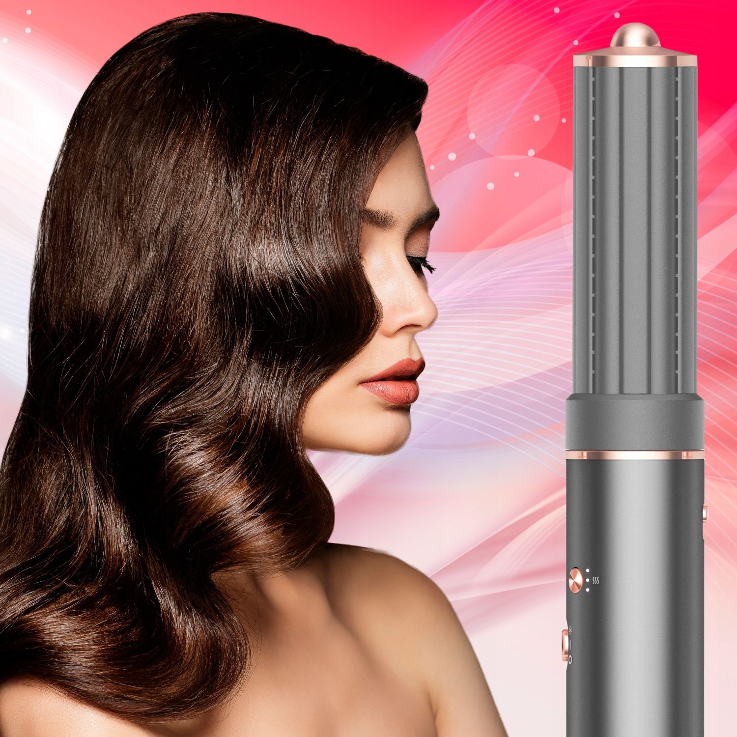 WEBBER HD4 5-in-1 Haardroger - Snel Drogen en Professionele Styling