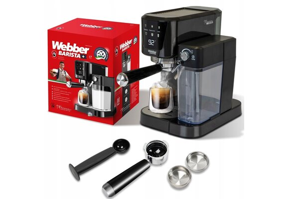 Webber Barista L7 CALDAS Espressomachine - Professionele 20 bar druk