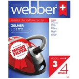 Webber Stofzuigerzakken Zelmer 4941 - Behoudt Optimale Zuigkracht