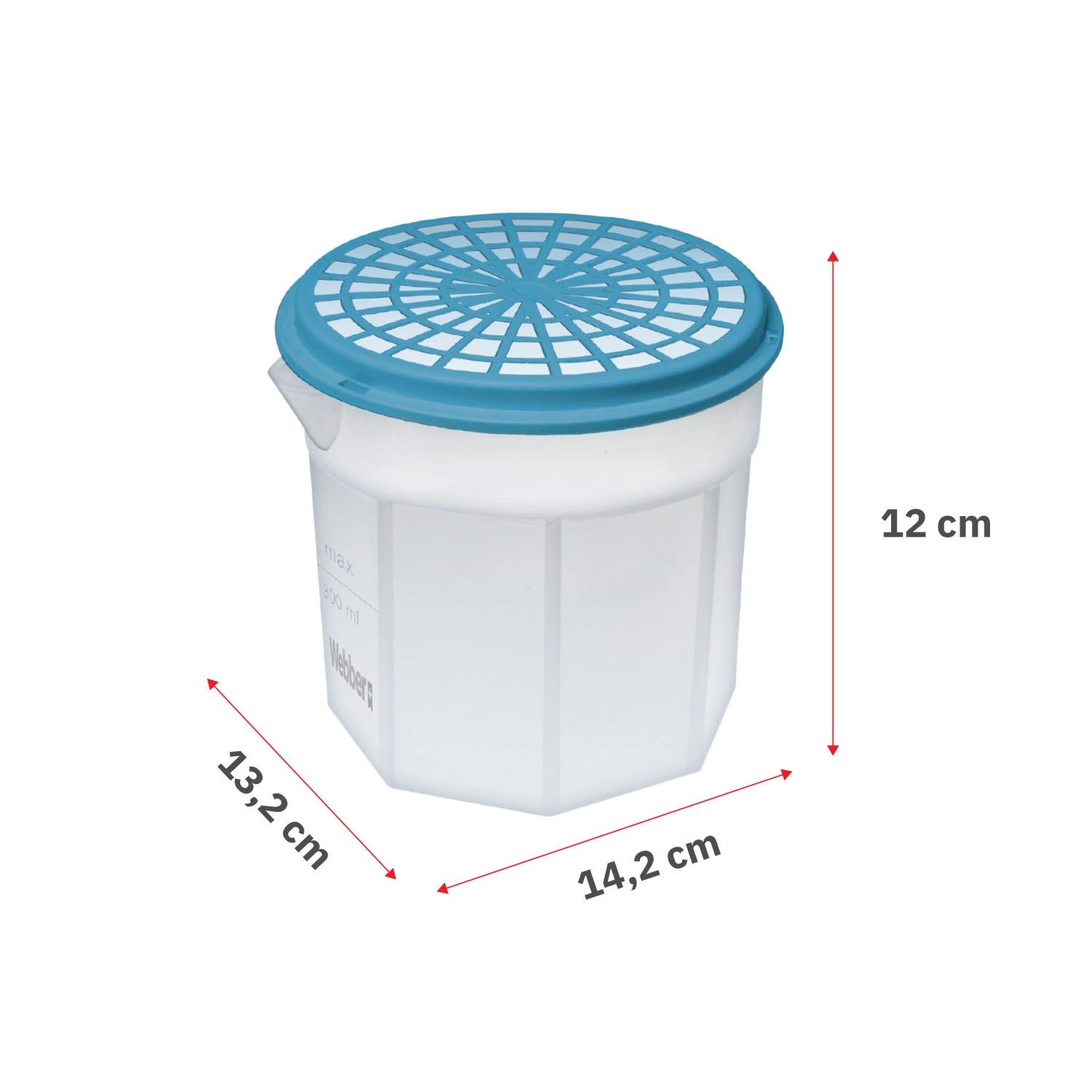 Webber Vochtontrekker PW10 - Werkt zonder Stroom incl. Navulling