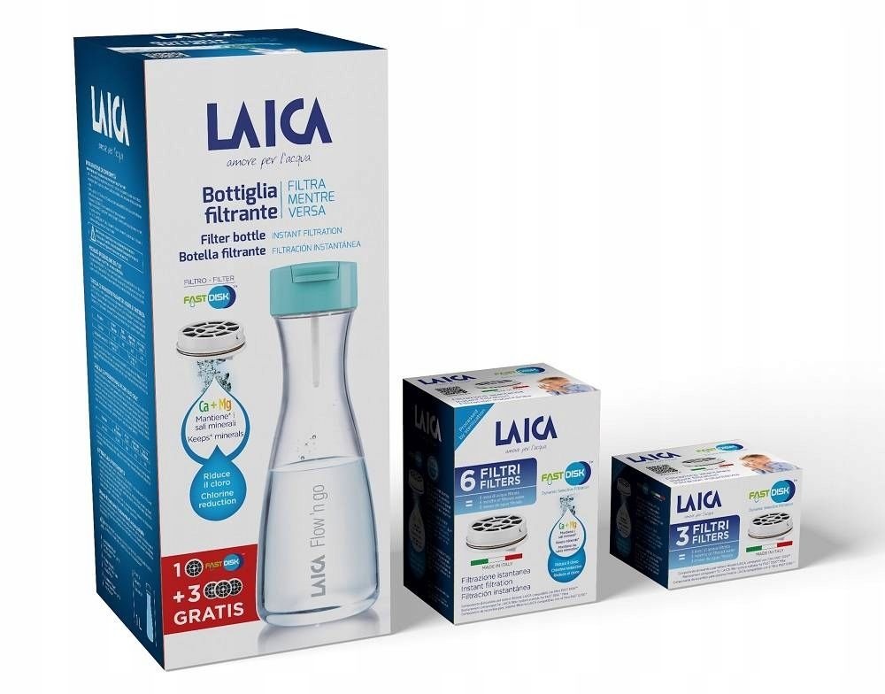 LAICA FAST DISK FD06 Waterfilterpatronen - 6 Stuks - Direct Schoon Water