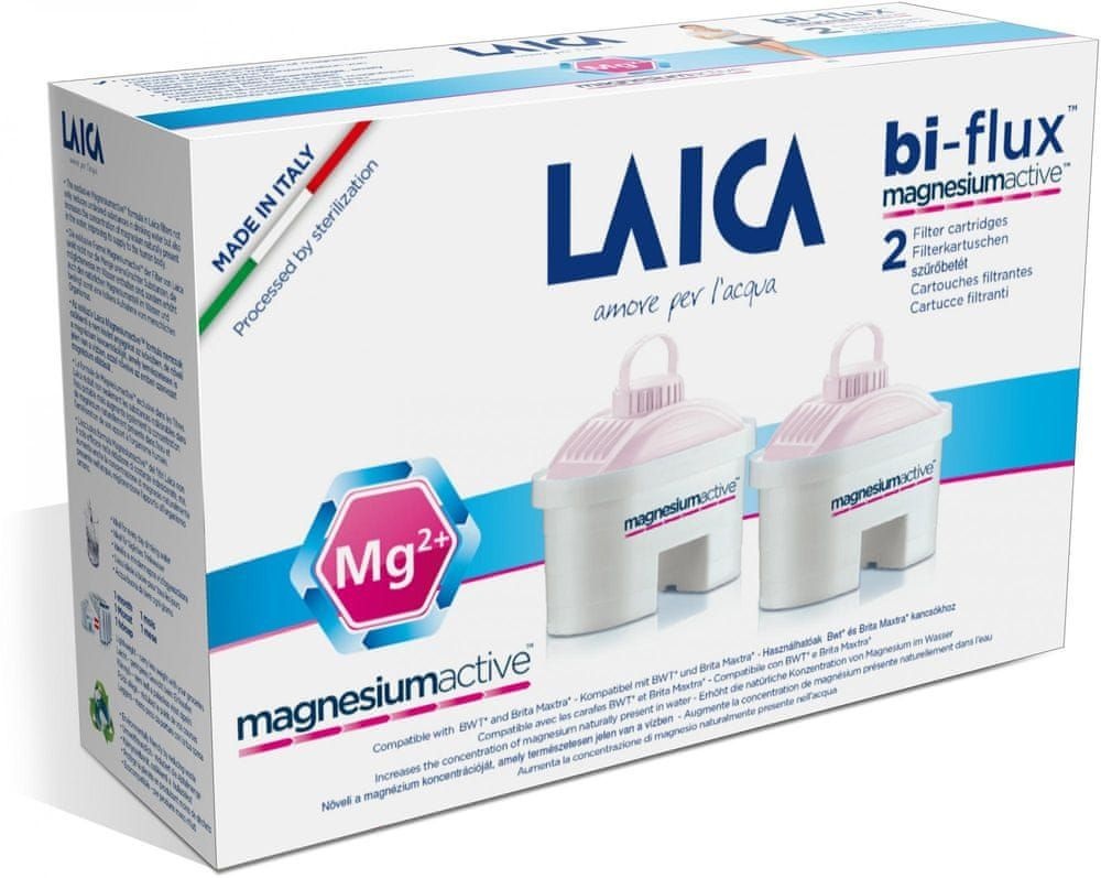 LAICA BI-FLUX MagnesiumActive Waterfilter - Verrijkt met Magnesium