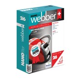 Webber Stofzuigerzakken Electrolux Mondo E44 - 99,9% Luchtfiltratie