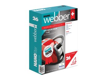 Webber Stofzuigerzakken Electrolux Mondo E44 - 99,9% Luchtfiltratie