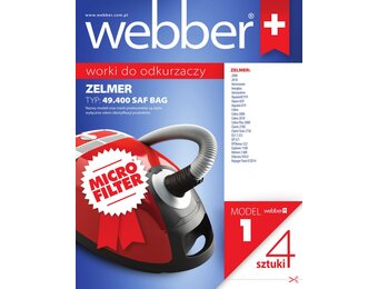 Webber Zelmer 4940 Stofzuigerzakken - Behoudt optimale zuigkracht