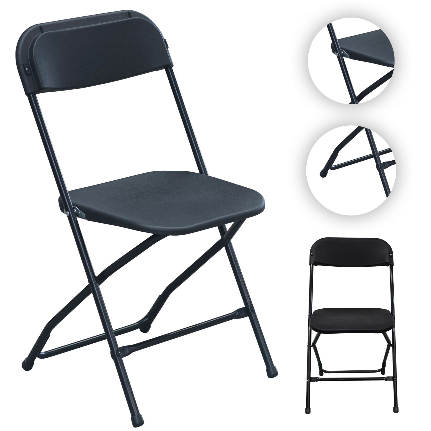 NUFORMA Inklapbare Cateringstoel NIC-Y49 - Ergonomisch en Veilig