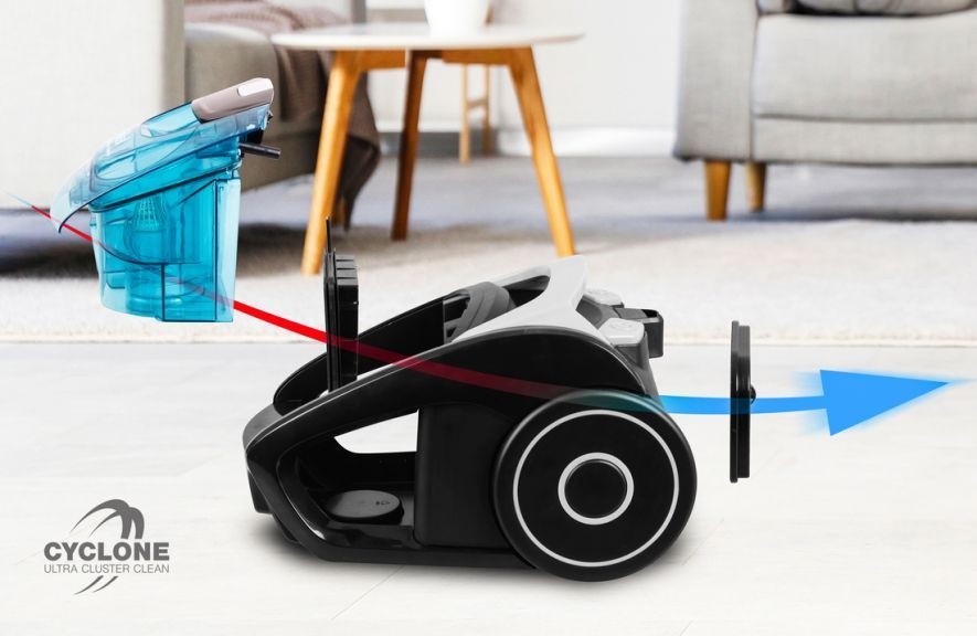 IDEAL ID5901 Zakloze Cycloonstofzuiger - Constante zuigkracht en HEPA